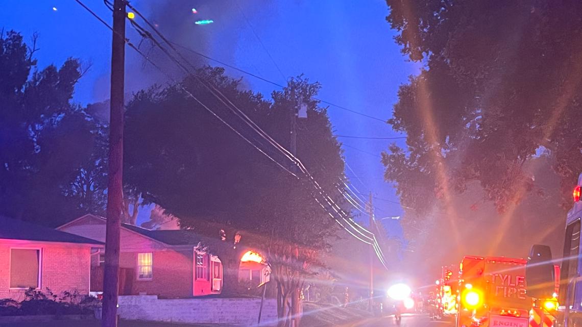 Firefighters respond to structure fire in Tyler