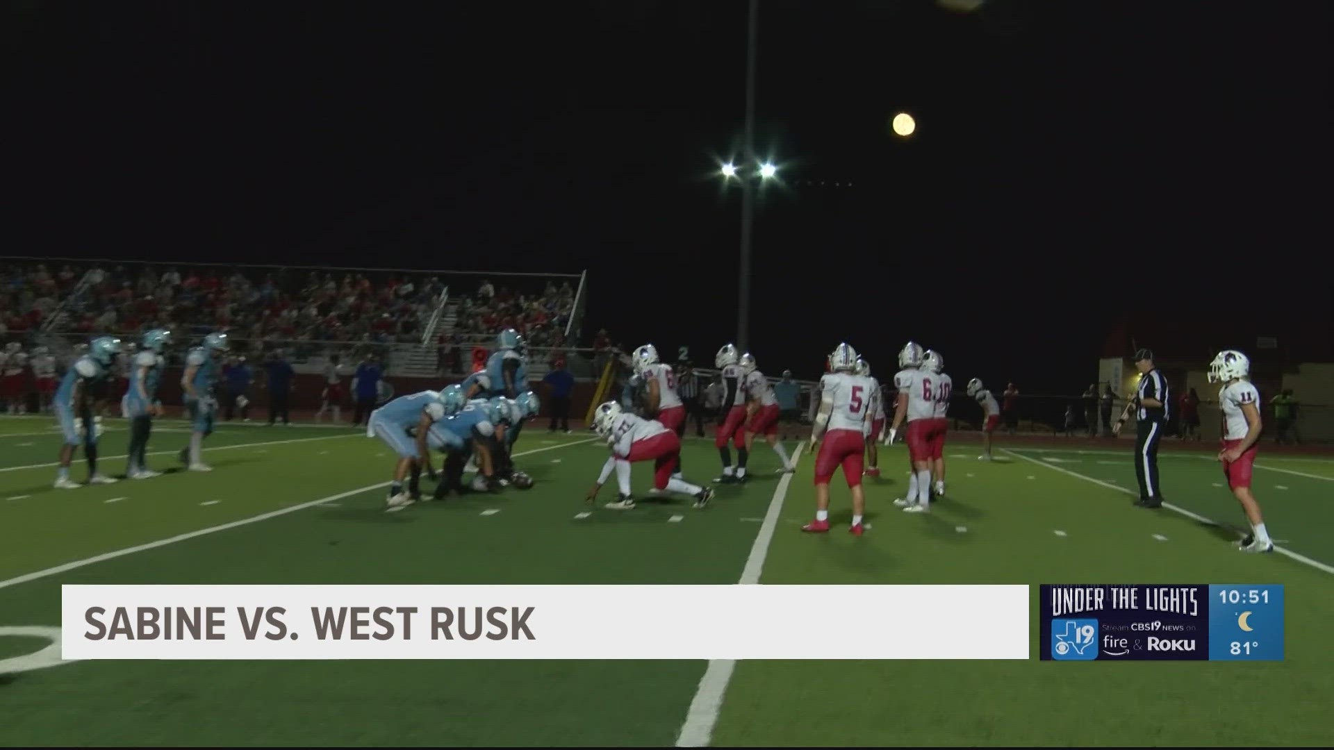 For more East Texas high school football action, visit https://www.cbs19.tv/under-the-lights.