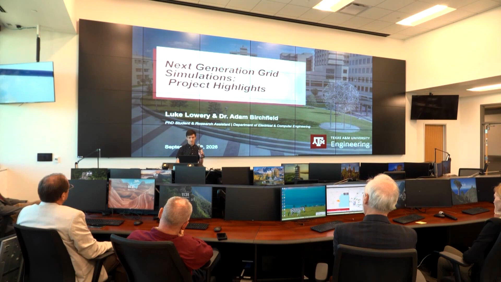 Research Department Example Energy Department official tours Texas A&M smart grid research center ...