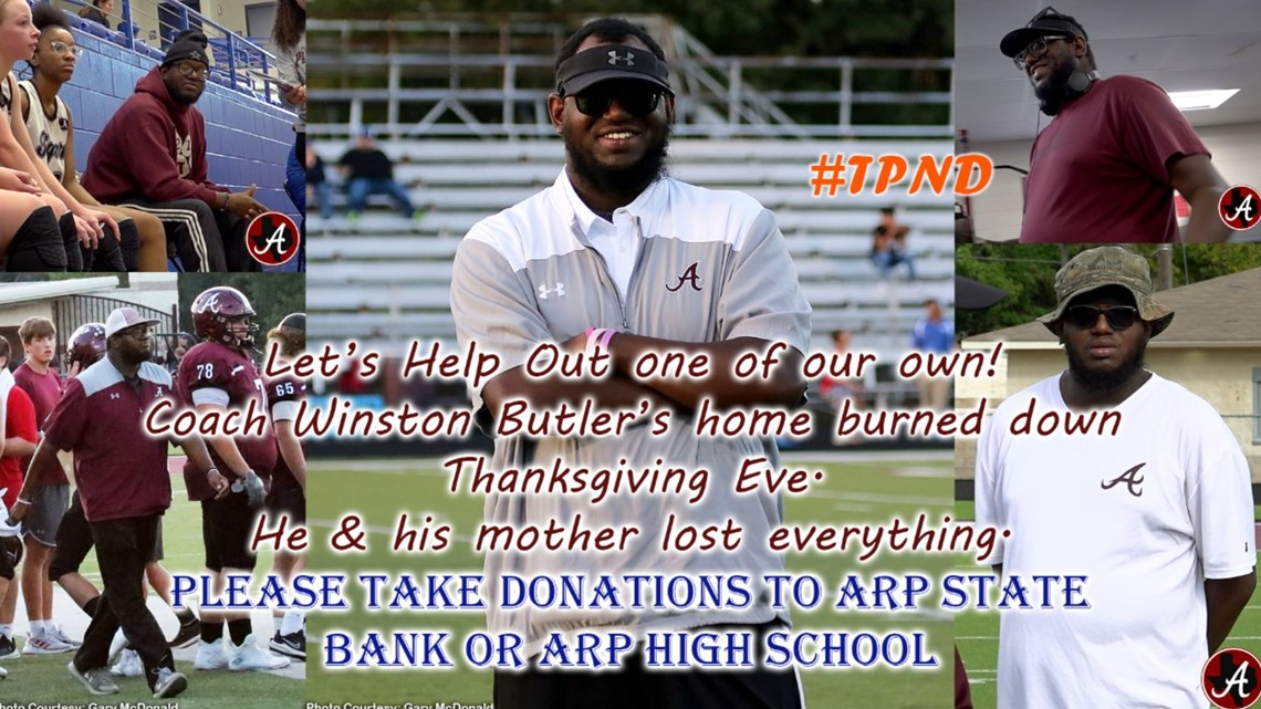 Beloved Arp ISD coach loses everything in fire 