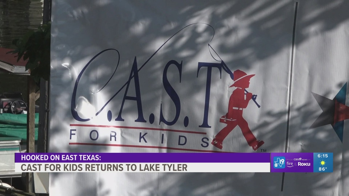 Hooked On East Texas: CAST for Kids comes to Lake Tyler