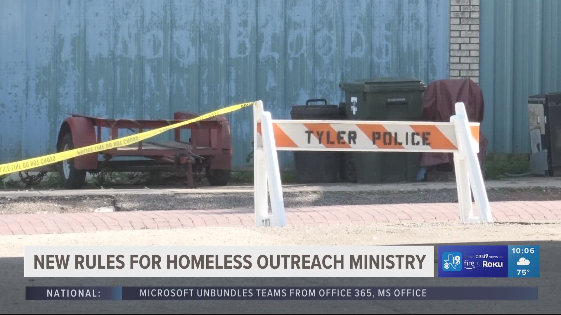 City of Tyler's efforts to clean up under Gentry Bridge leads to changes for homeless outreach ministry