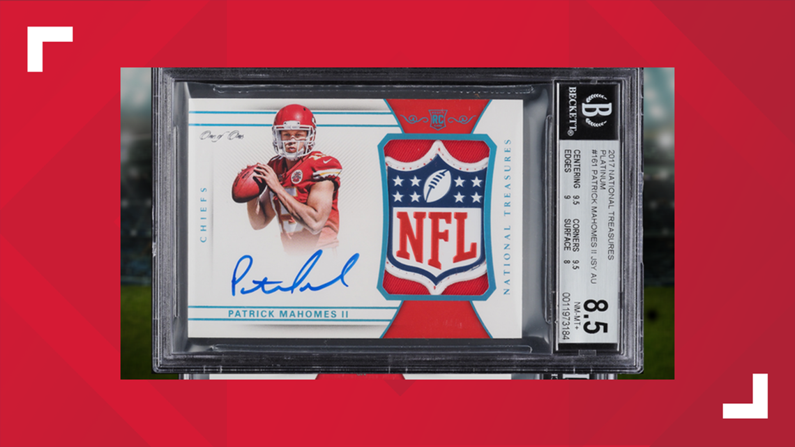 Patrick Mahomes rookie card sells for $4.3 million, News