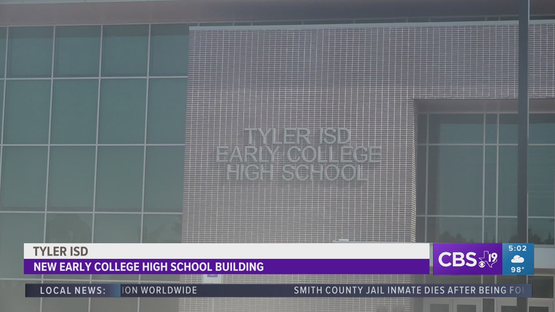 Tyler ISD's new Early College High School building opens to students for 2024-25 academic year