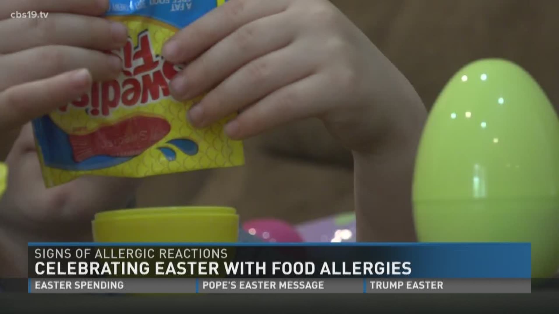 Do you know what's in your child's Easter basket? One doctor shares tips in case you child has any food allergies.