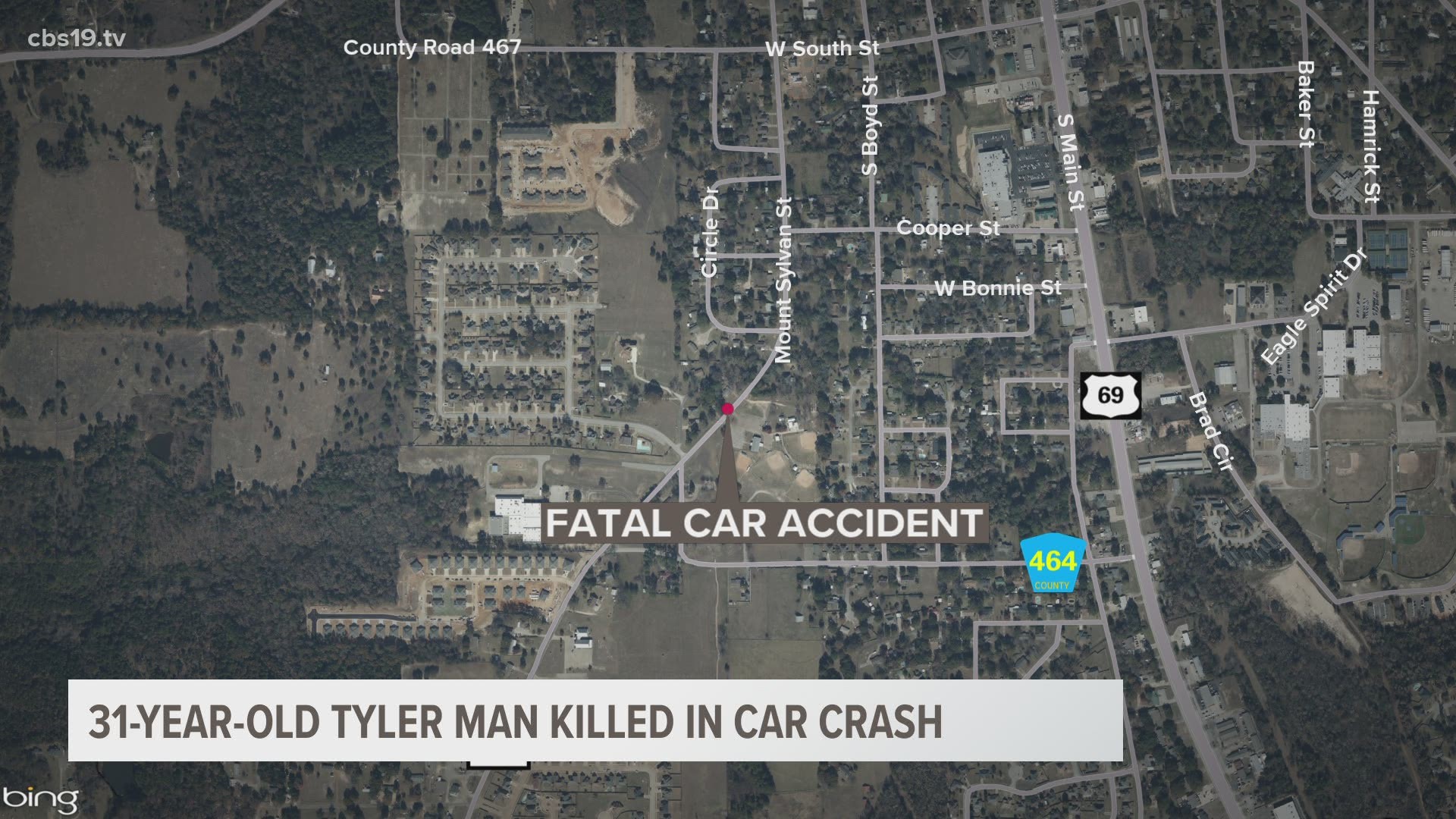 The Texas Department of Public Safety is investigating a Thursday night fatal crash just east of Lindale.