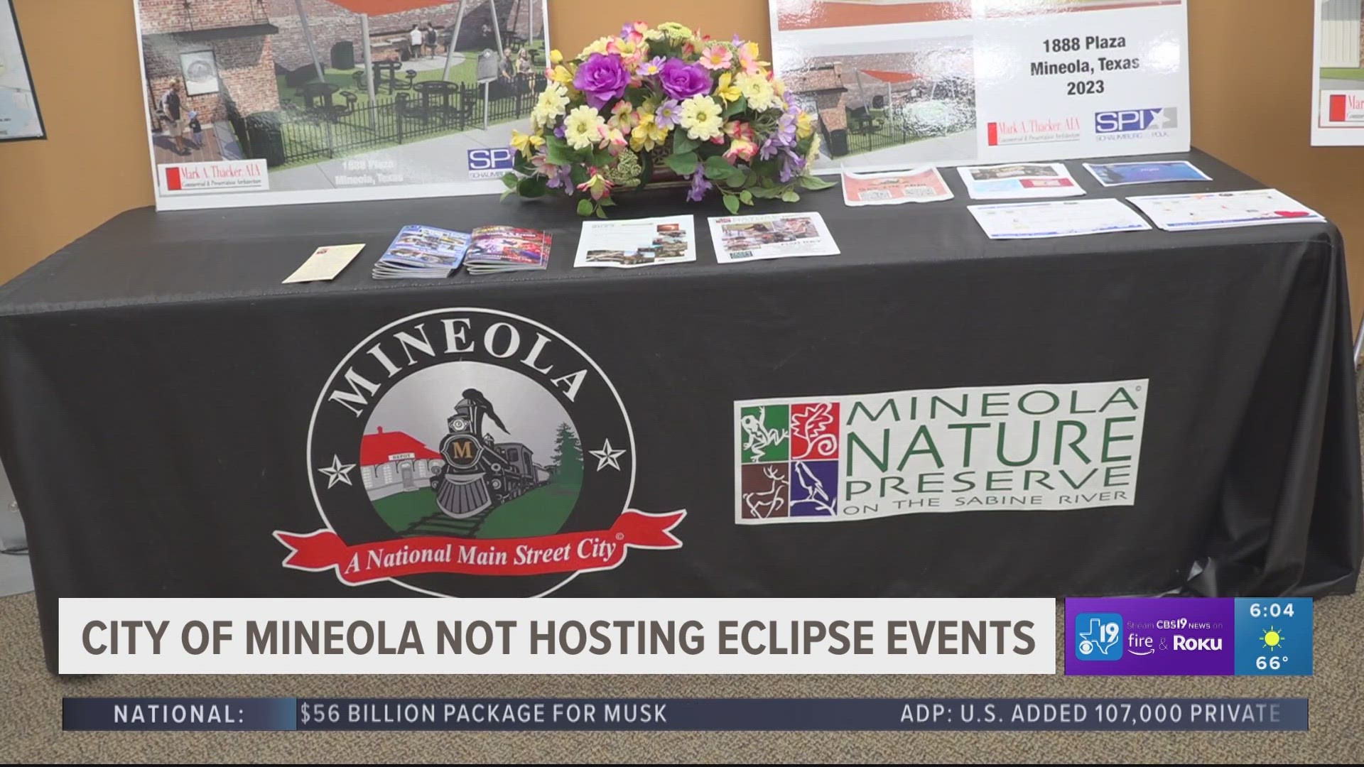 Tiner said hosting an eclipse viewing party would put a strain on the city’s resources, which is what happened during the last eclipse in 2017.