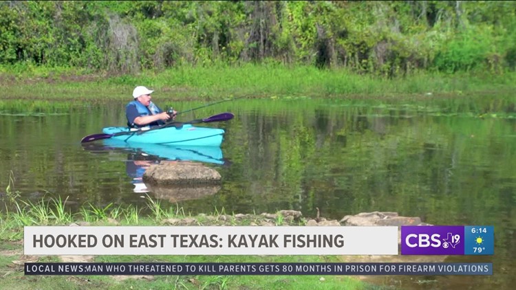 HOOKED ON EAST TEXAS: Kayak fishing's popularity