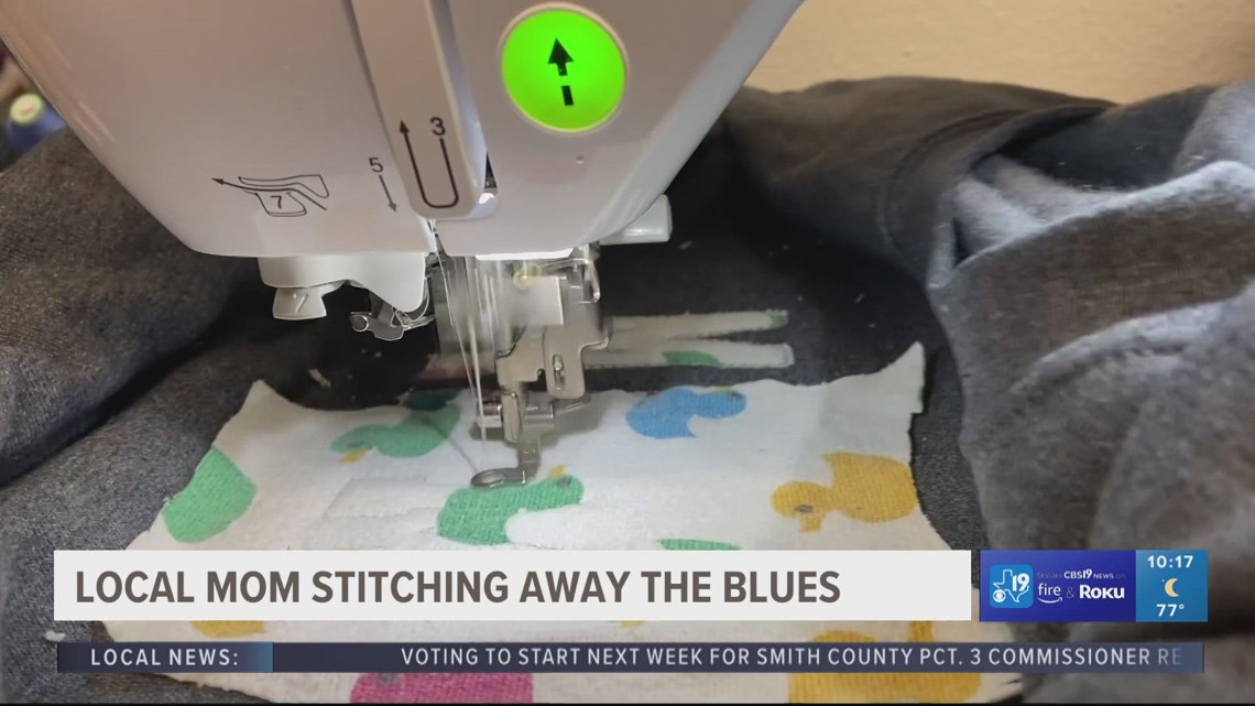 East Texas mom uses her sewing to battle postpartum depression - Vimarsana News