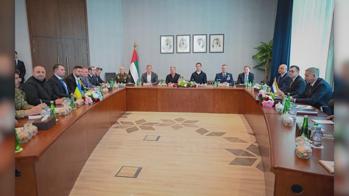 Second round of talks begins between Russia, Ukraine and US in the United Arab Emirates