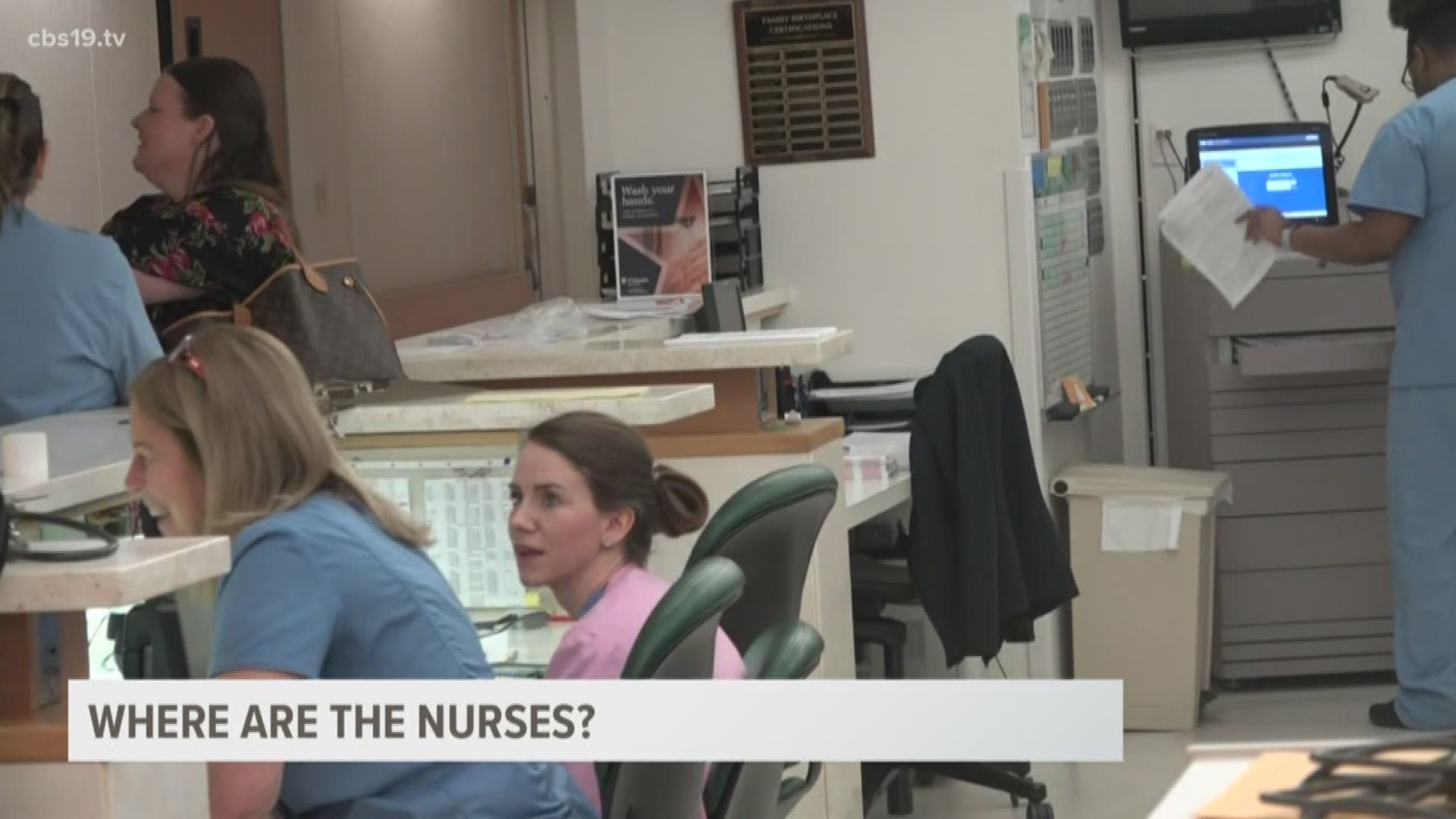 What is being done to fight the nursing shortage in East Texas?