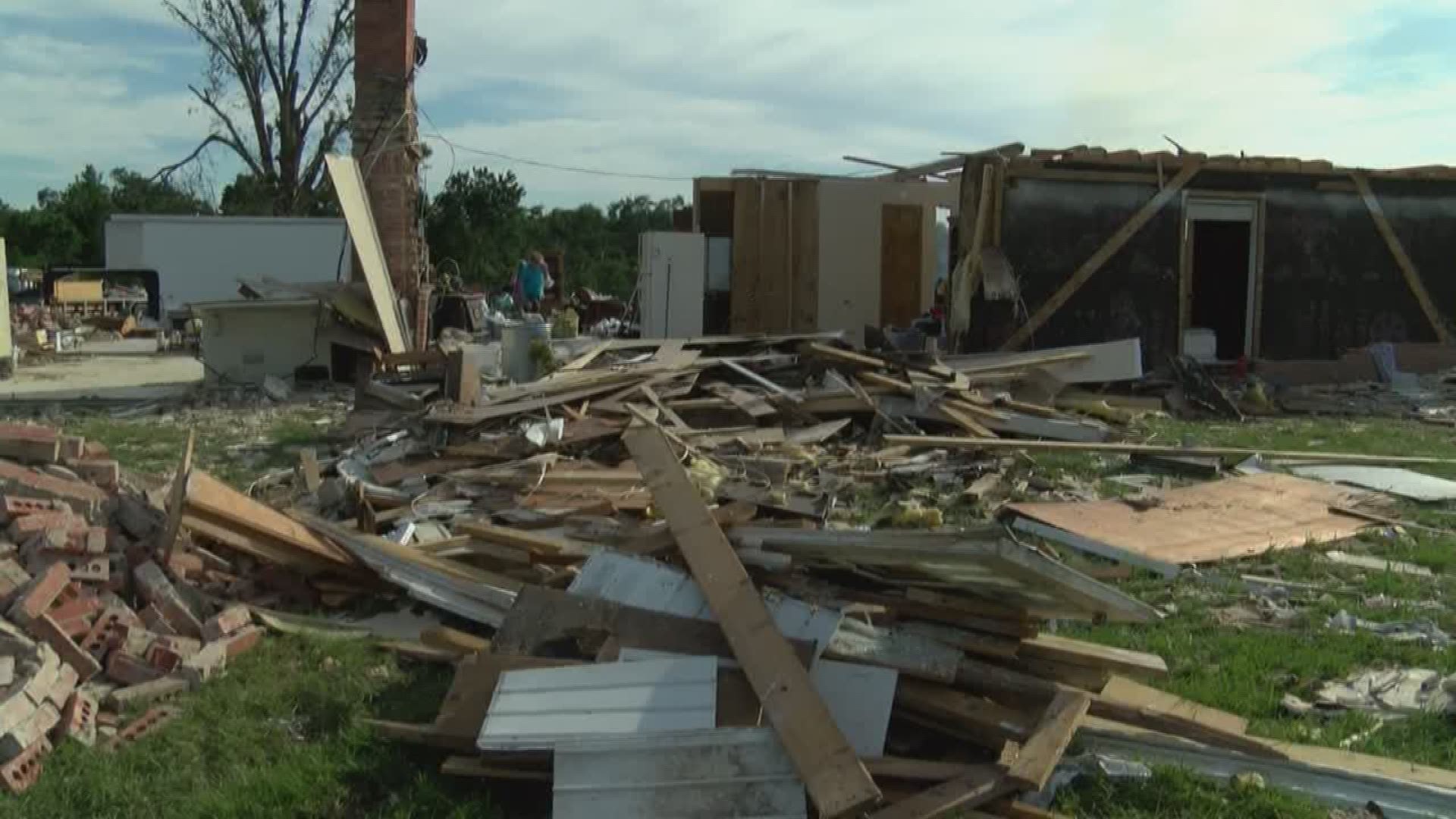 The work has only begun for East Texas residents affected by Saturday's devastating tornadoes, as homeowners in Emory start to rebuild.