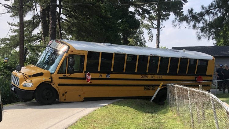 No injuries in Chapel Hill ISD bus involved crash on County Road 280