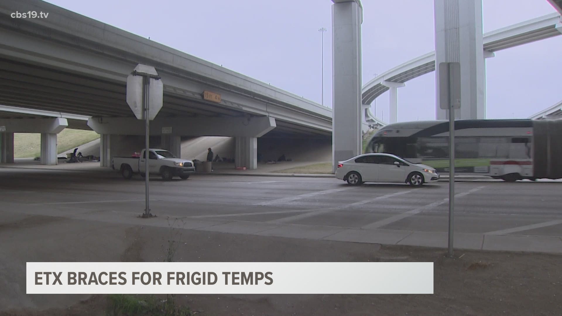 East Texas will feel the coldest temps it's felt since 1989.