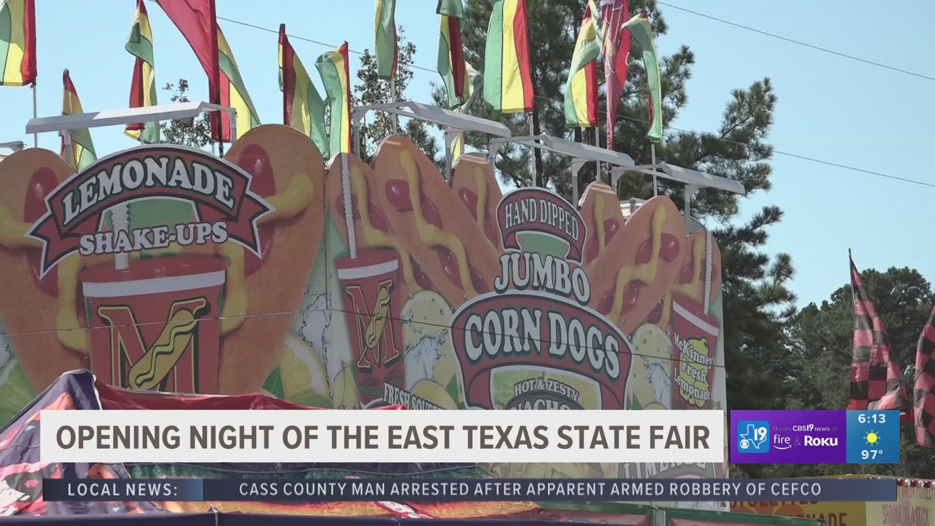 After prepping for months, the attractions, including fair food and rides, are waiting for people at The Park of East Texas.