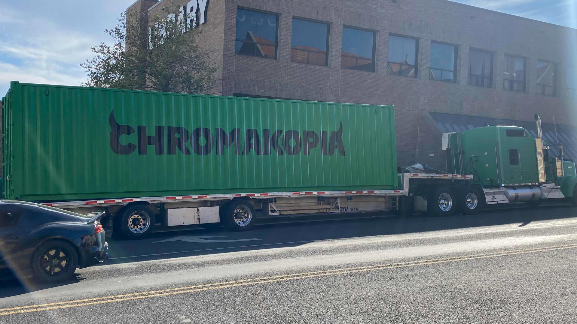 PHOTOS: CHROMAKOPIA Truck Stops In Tyler For Photo Opportunity | Cbs19.tv