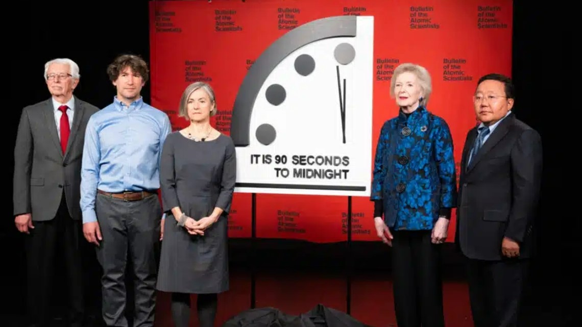 Doomsday Clock moves closest ever to midnight - Vimarsana News