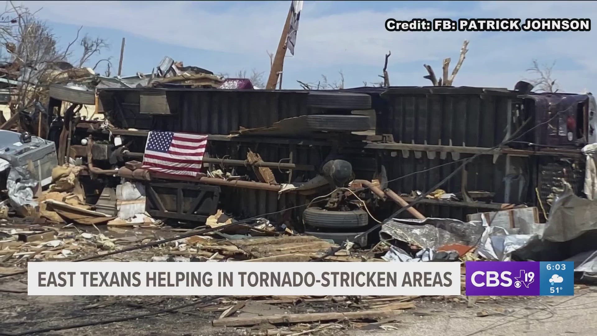 East Texans help tornado-stricken areas