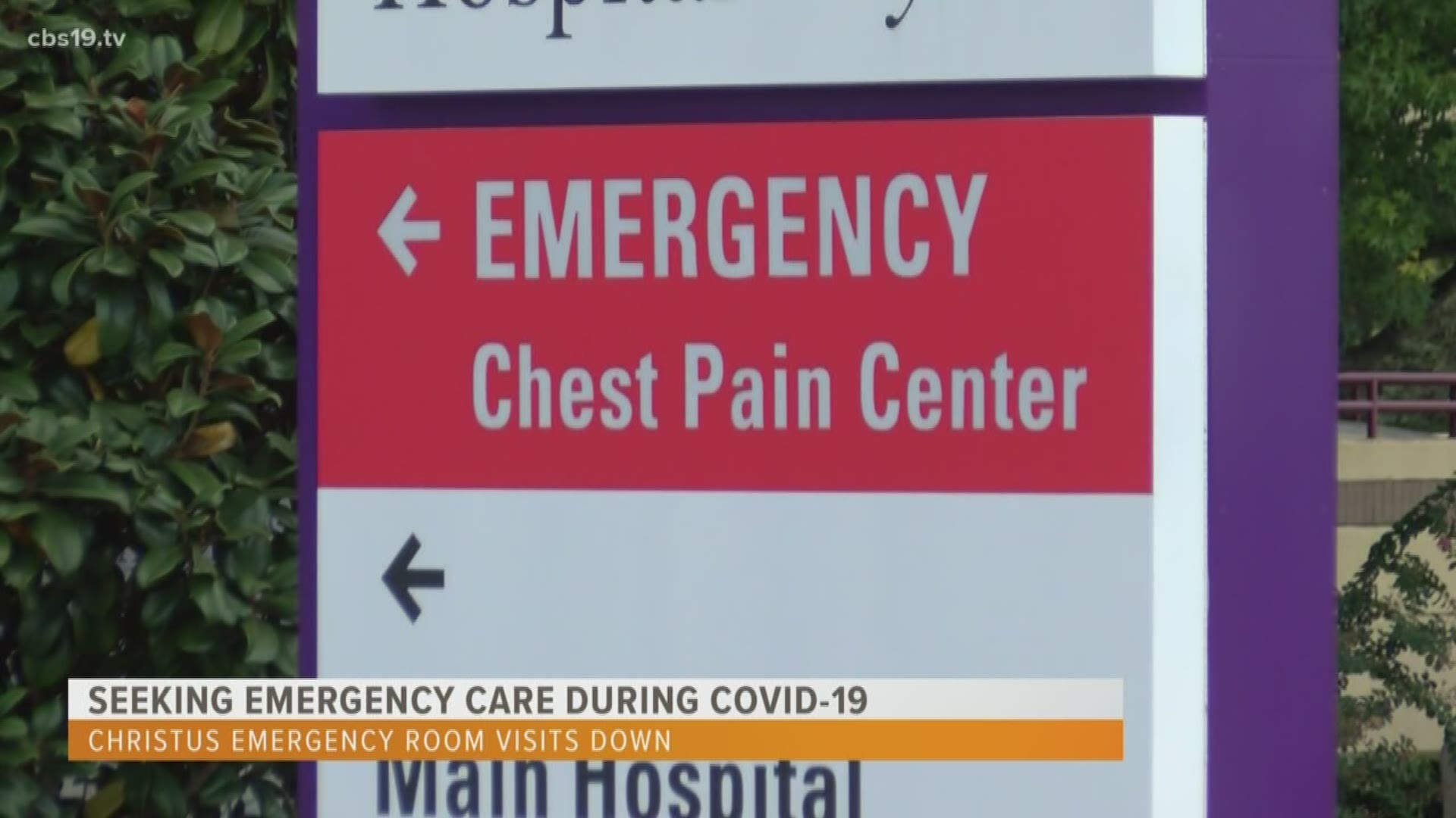 While we're dealing with COVID-19, ER visits are down at Christus Health. A cardiologist says, it's resulted in a rise in more severe and life threatening cases.