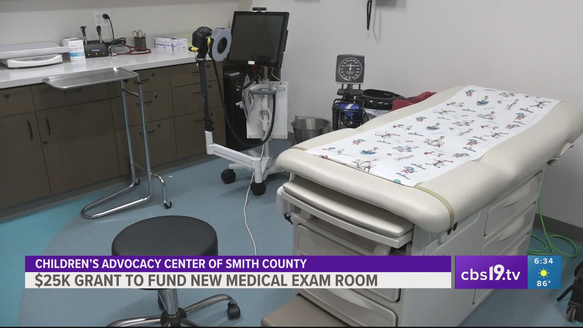 Children’s Advocacy Center of Smith County receives $25,000 to fund  equipment for medical exam room