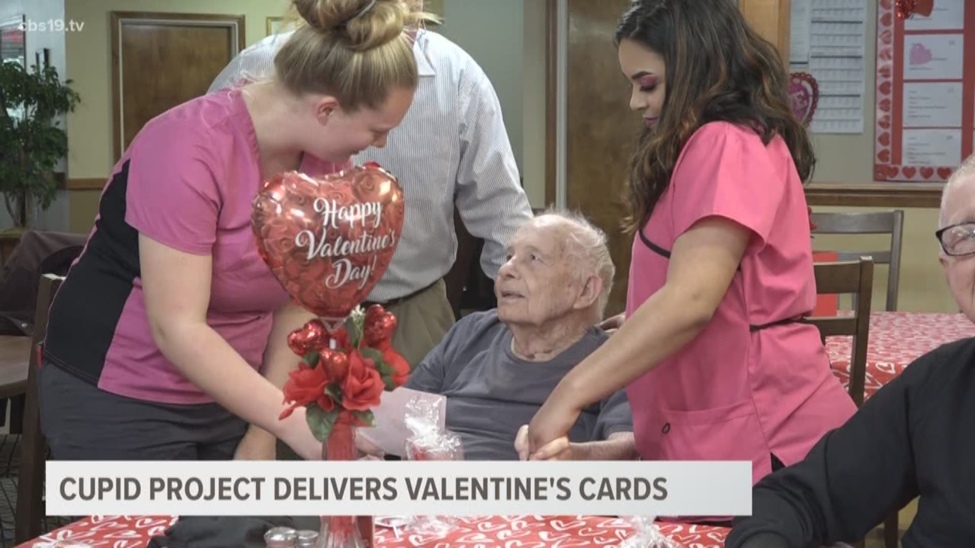 Thousands of cards were delivered to people across East Texas who needed some Valentine's cheer.