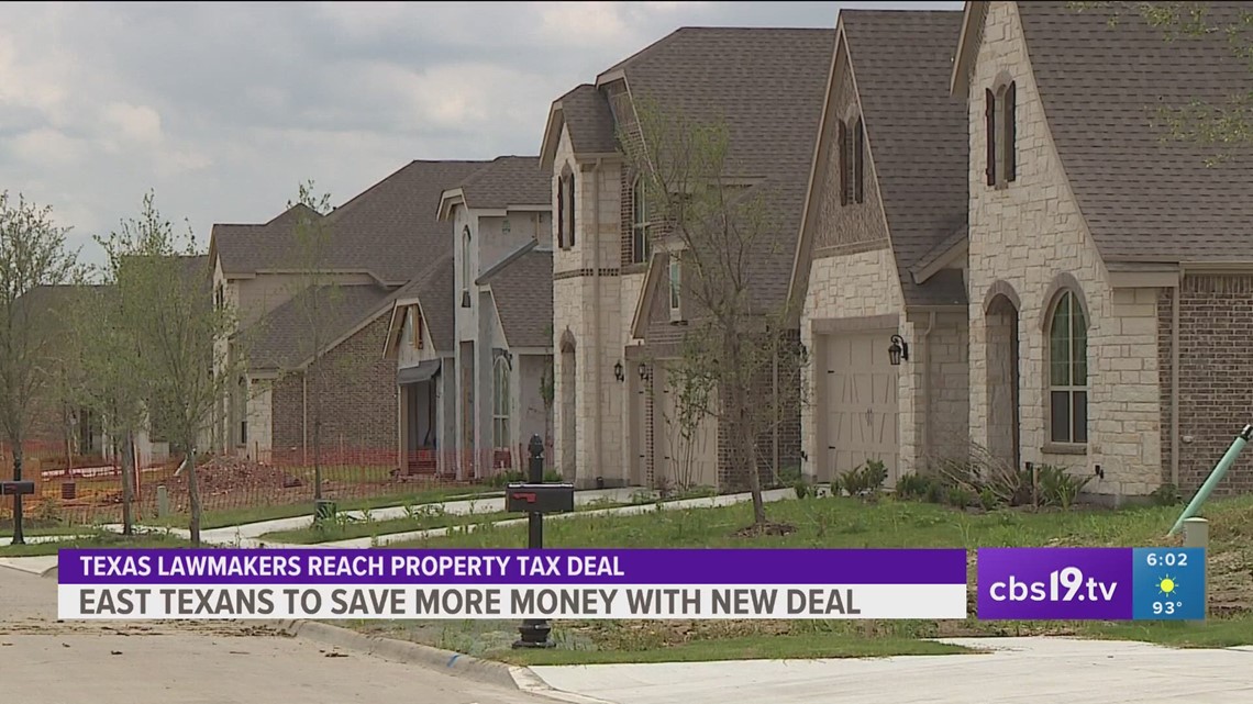 East Texans could save money with new property tax relief bill - Vimarsana News