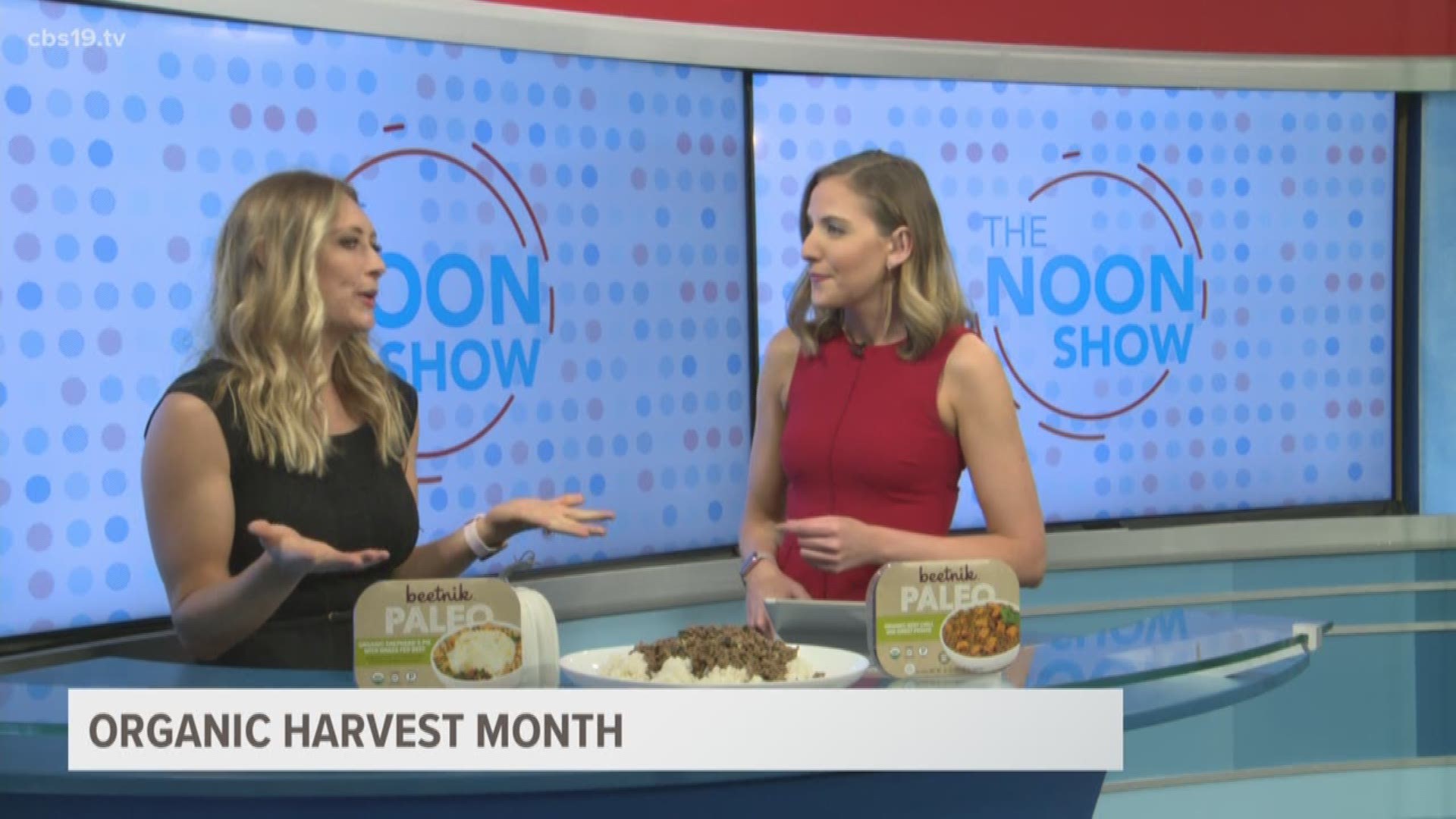 The Noon Show is celebrating Organic Harvest Month! Malorie Moore with Be Moore Fit shows us some easy to make organic recipes from home.