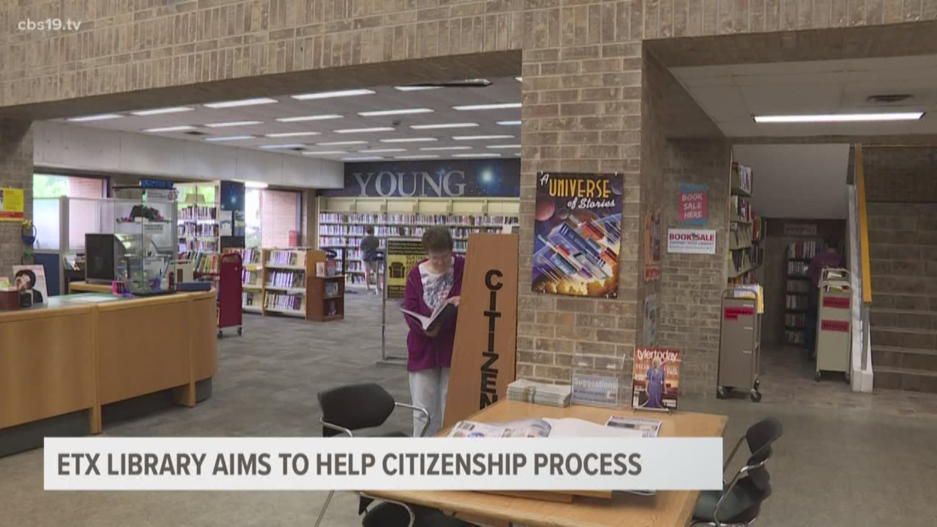 The Tyler Public Library is trying to help make the path to becoming a U.S. citizen easier.