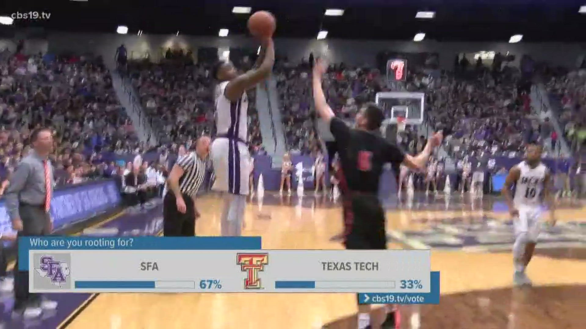 What do SFA fans think of the upcoming game between SFA and Texas Tech?