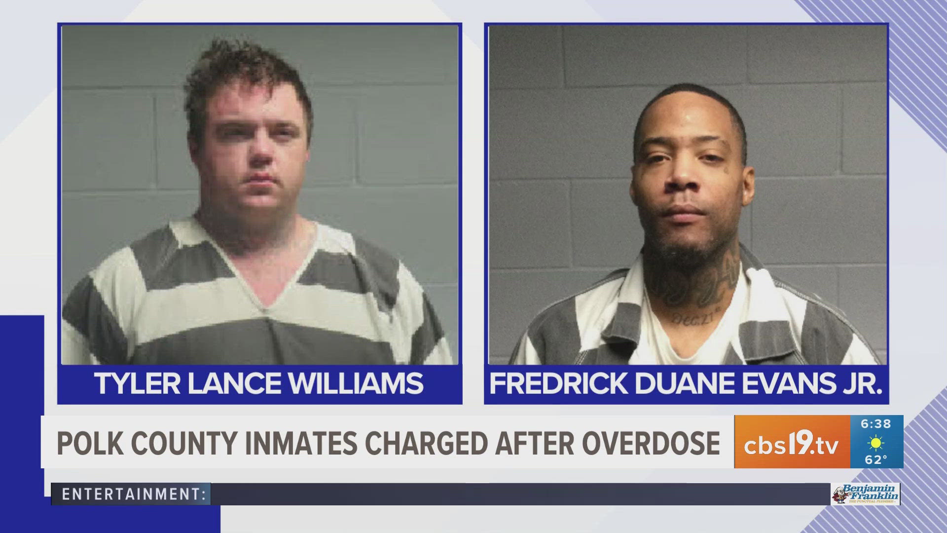 2 charged after suspected drug overdoses inside Polk County Jail | cbs19.tv