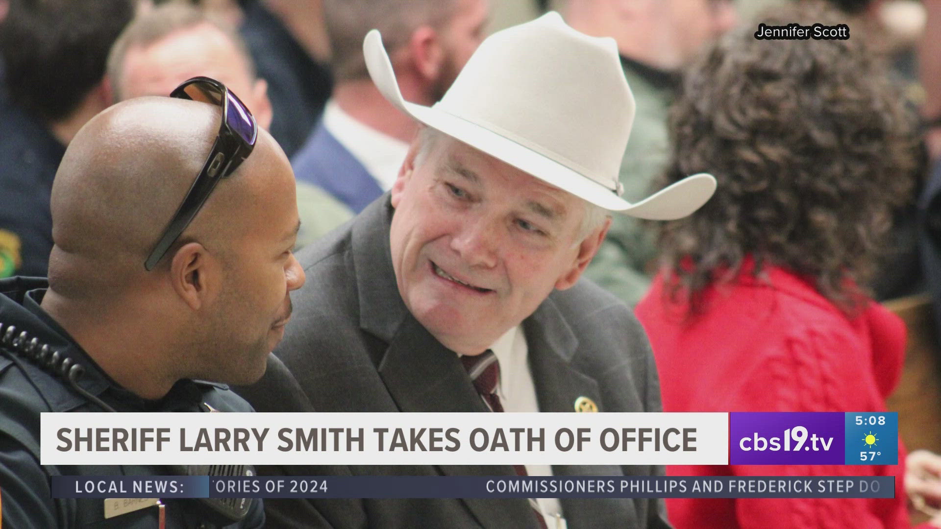Van Zandt County sheriff takes oath of office cbs19.tv