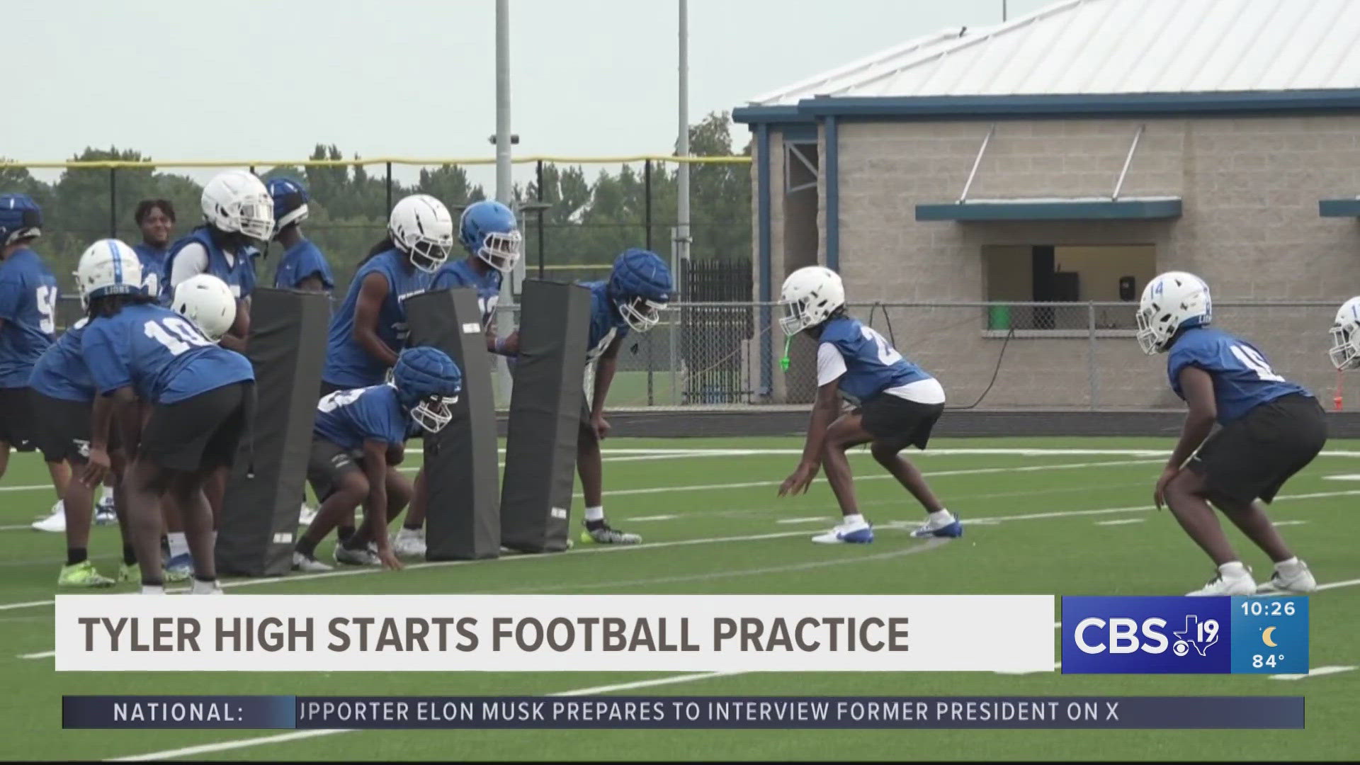 ​Tyler High kicks off their season on Friday, Aug. 30, at Marshall.