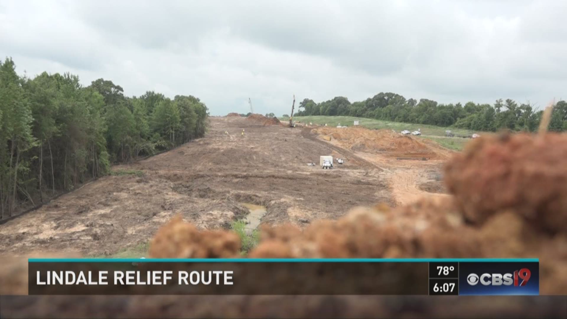 Work has begun on a new stretch of Toll 49 known as the "Lindale Relief Route" in order to relieve traffic congestion.
