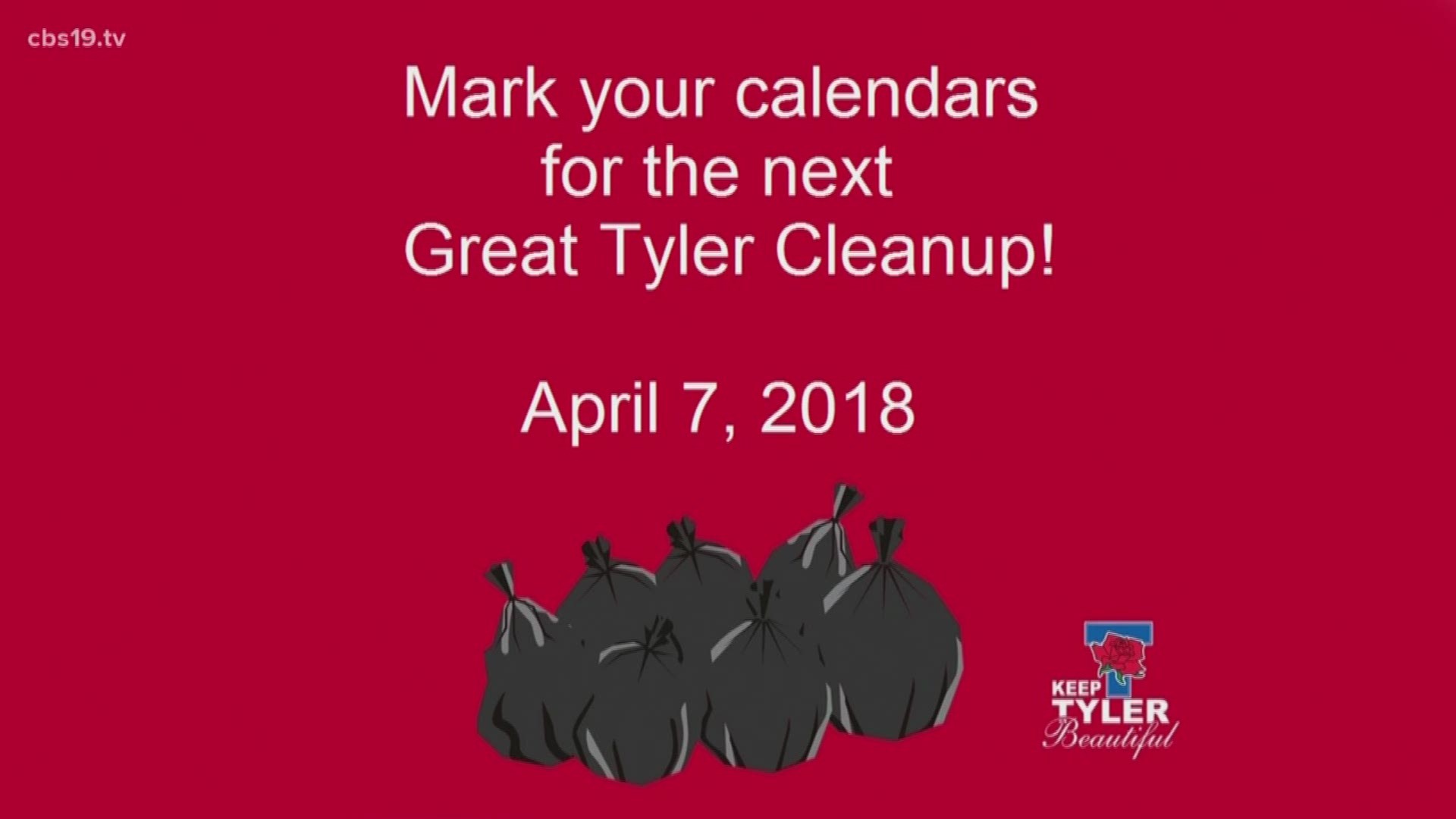 A community-wide cleanup event is taking place April 7 at Southside Park.