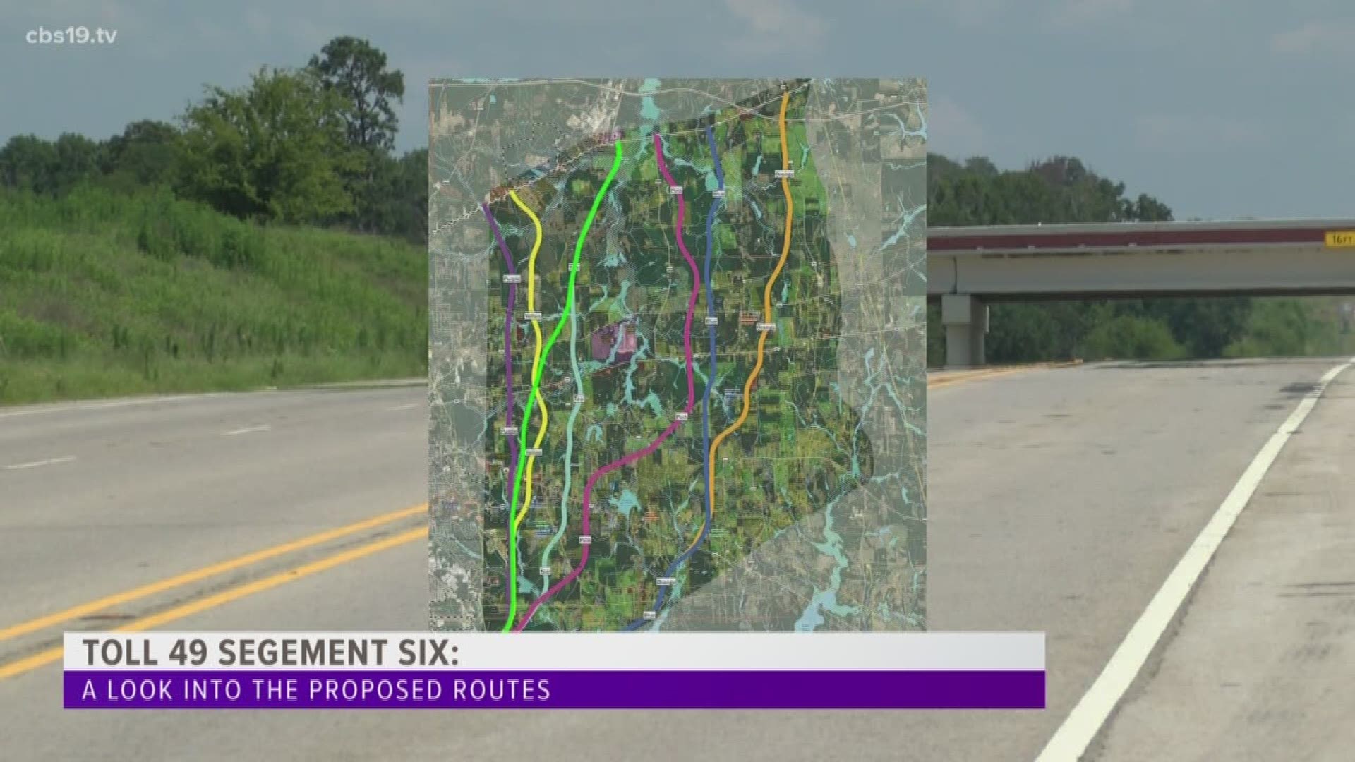 The goal of extending Toll 49 is to create a direct path from Highway 110 near Whitehouse to Highway 271 and Interstate 20.