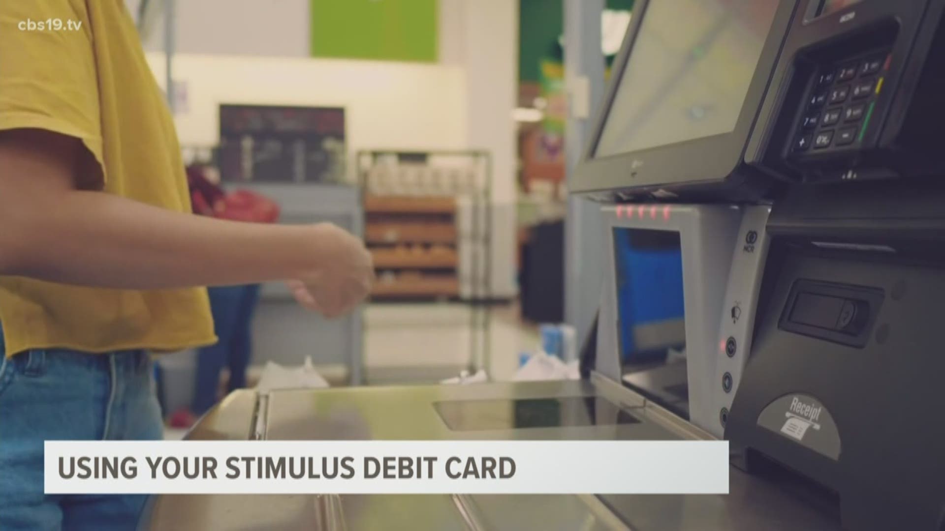 If you received a debit card with your federal stimulus money on it, you may have some questions on how to use it.