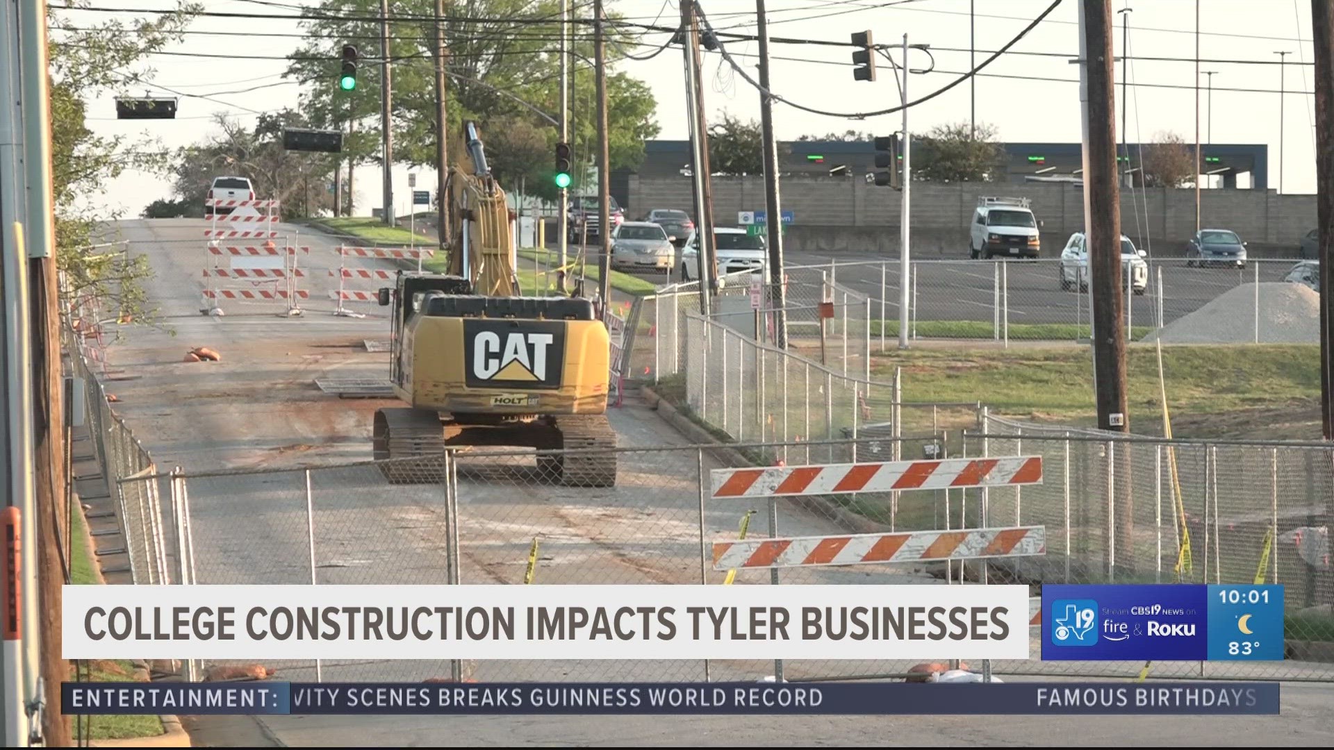 A road closure on South Fleishel Avenue in Tyler has small business owners like Jumpshot Coffee very concerned as it's starting to impact their daily revenue.