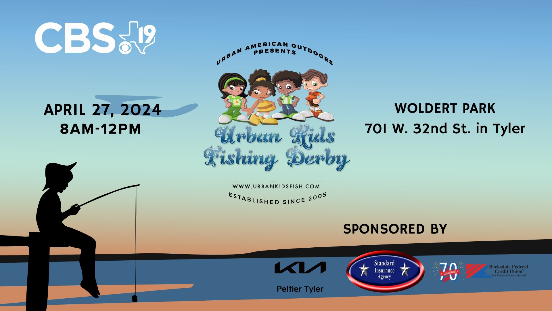 SIGN UP HERE: CBS19 hosting 2nd annual free fishing day for East Texas kids