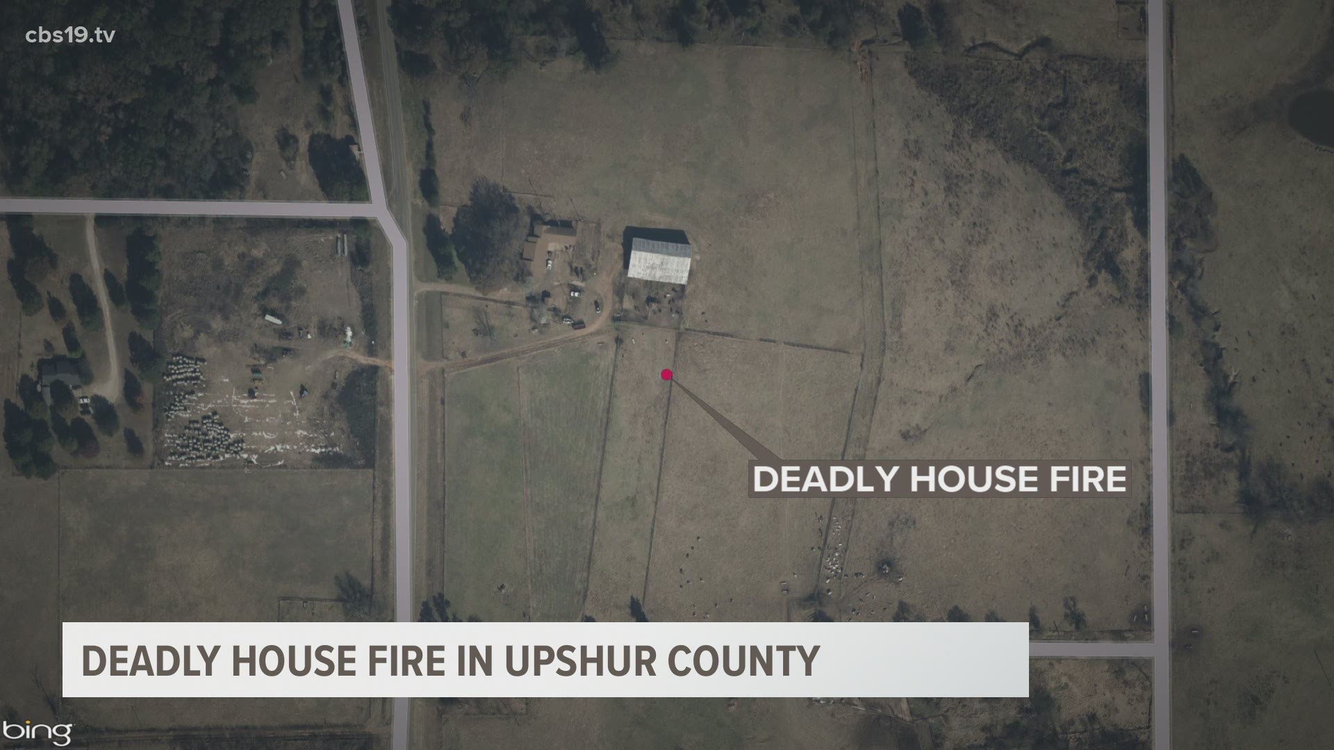 A body was found inside a burning home on Thursday in Upshur County.