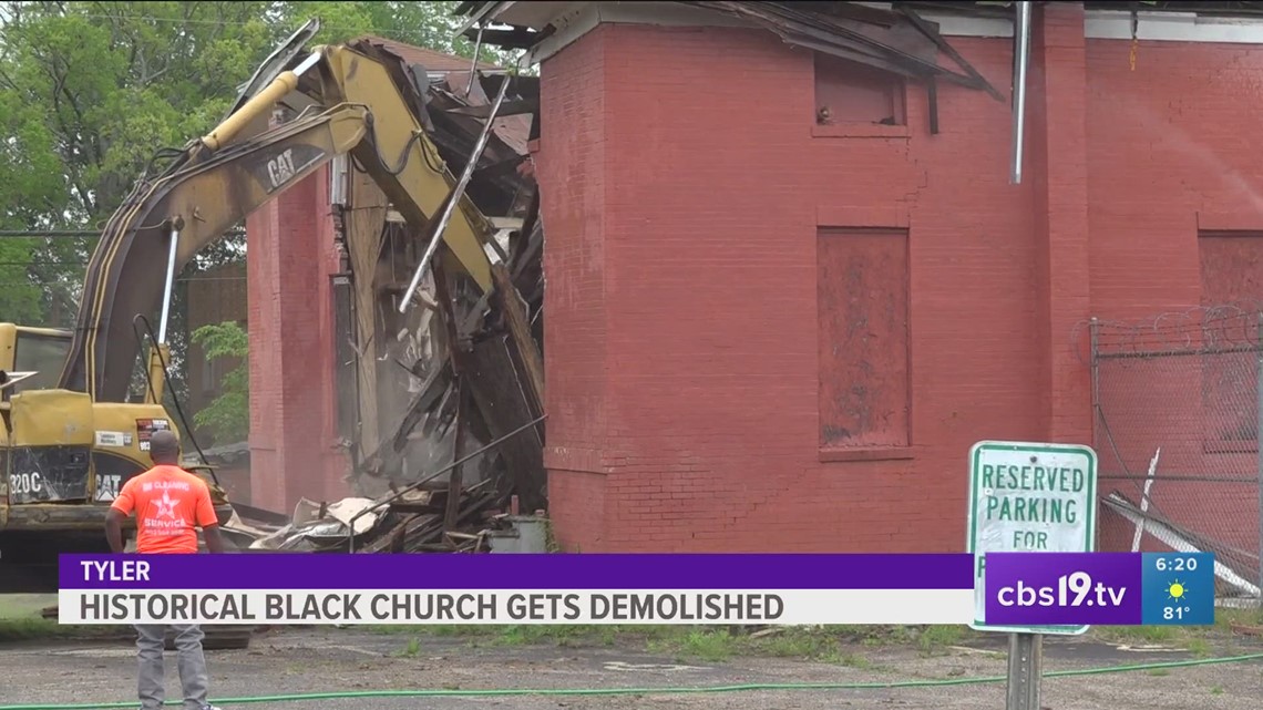 100-year-old historic church was demolished in Tyler - Vimarsana News