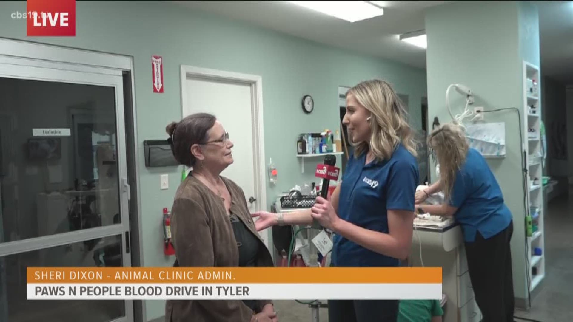 Paws N People' blood drive in Tyler 