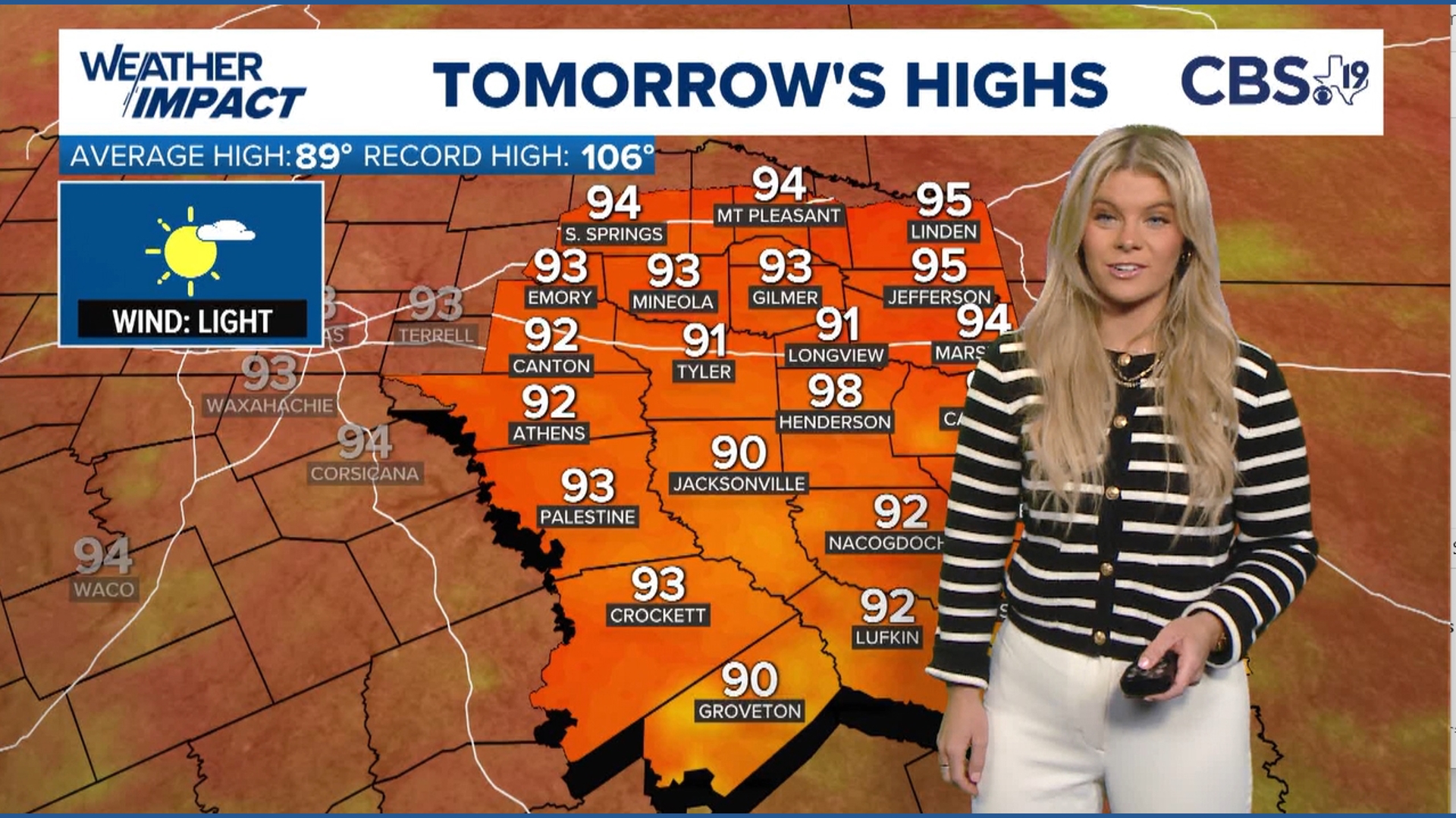 Tyler Weather Radar | Tyler, Texas | cbs19.tv