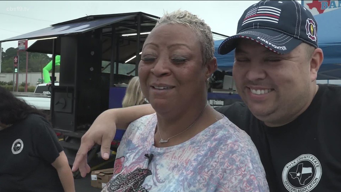 Rusk County hosts Hamburger Benefit for two officers recovering from