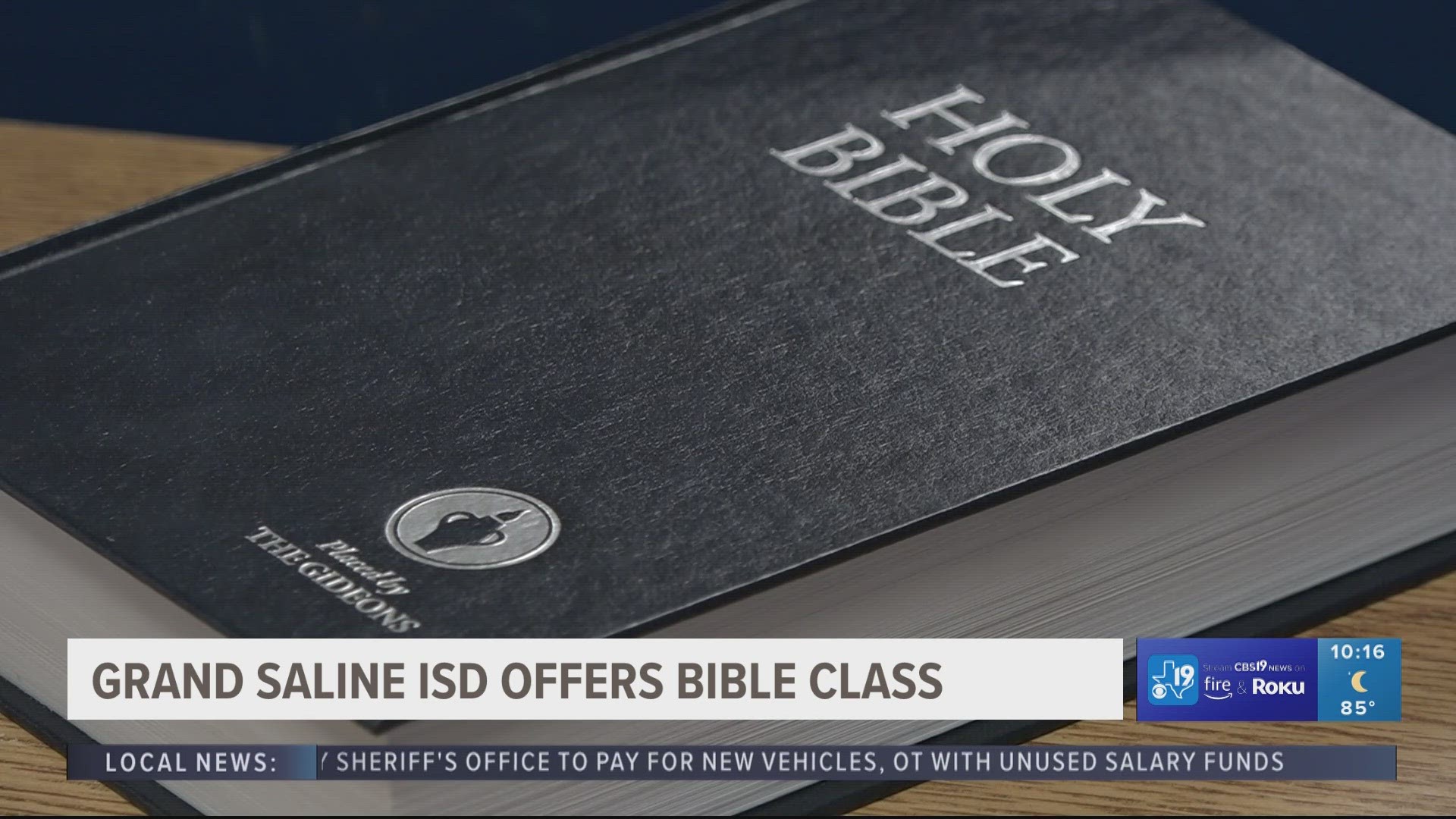 New religious elective offered to students at Grand Saline ISD | cbs19.tv