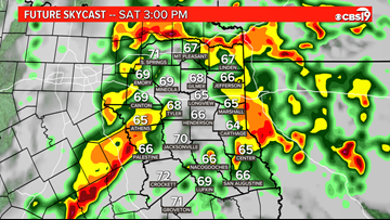 Severe Weather Saturday 462019 Timeline Cbs19tv