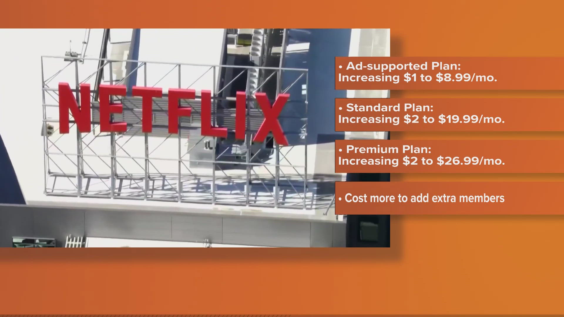 Netflix hikes prices across all plans | cbs19.tv