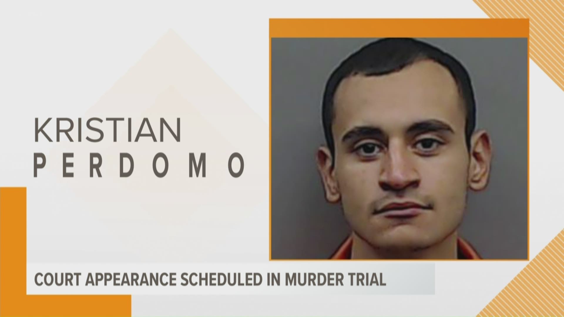 Kristian Leonardo Perdomo, 26, is charged with murder in connection with the December 2018 death of Bradley Brockman, 45.