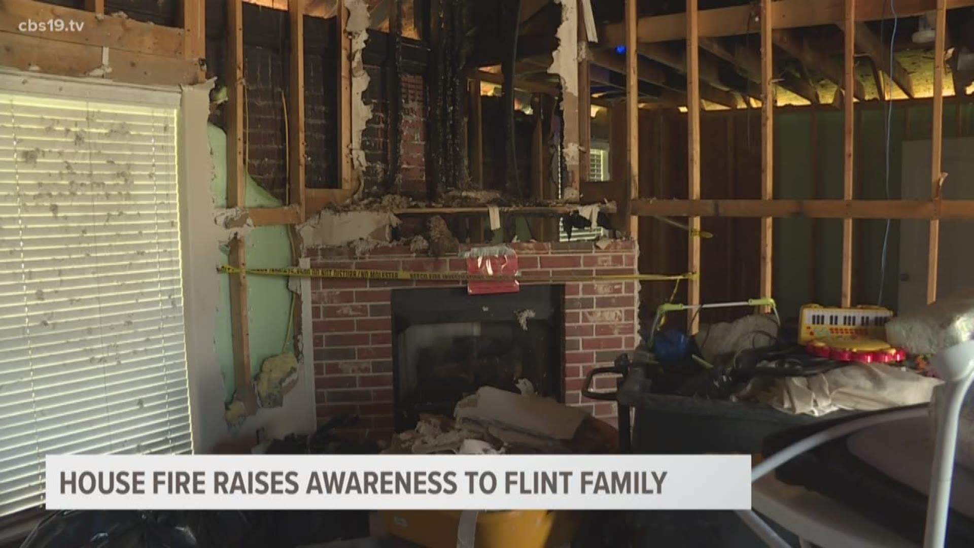 The Conrado's home in Flint was struck by lightening on May 18. The fire destroyed most of the structure. The Conrados want others to heed their warning.