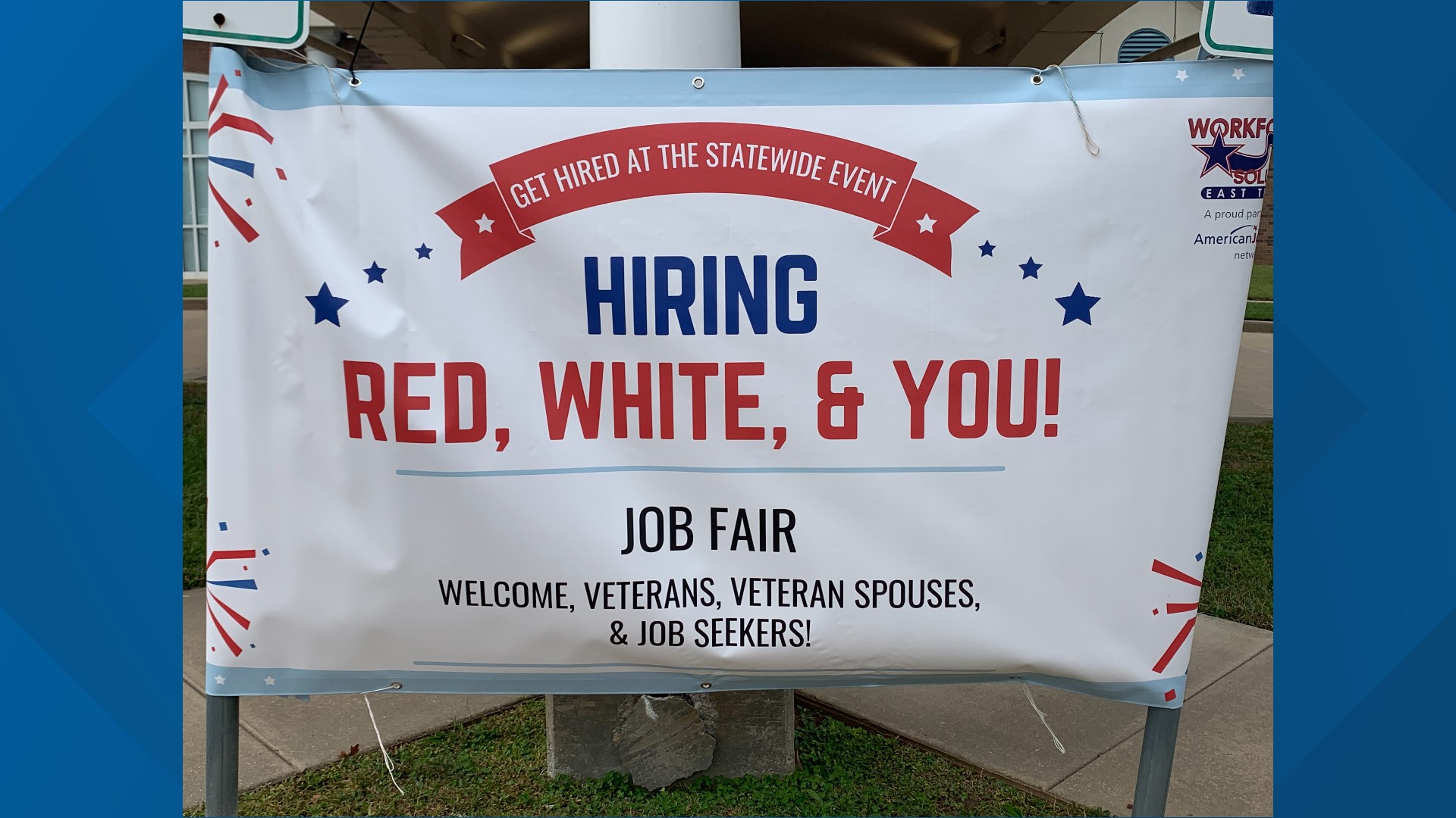 Workforce Solutions holds "Hiring Red, White, and You" job fair cbs19.tv