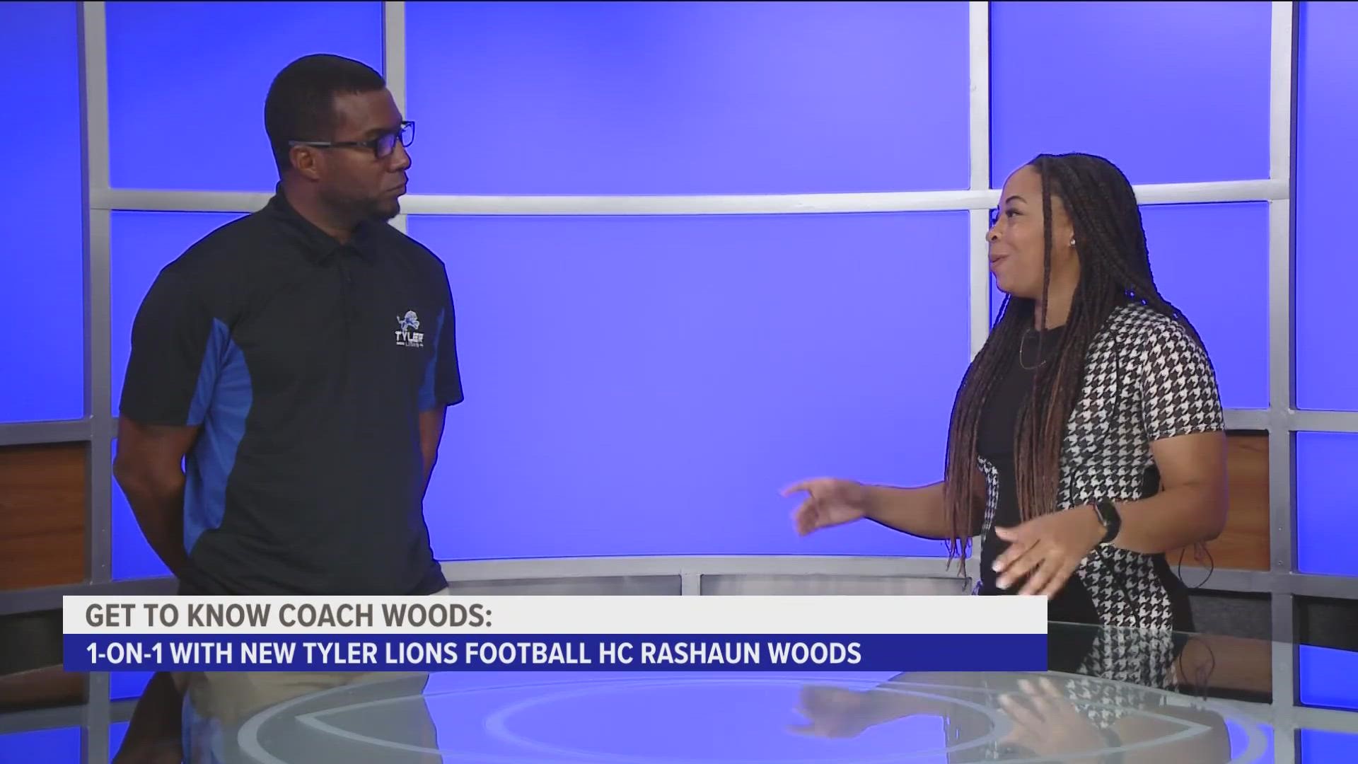 Coach Woods was hired by the Tyler ISD Board of Trustees in Jan. 2023.